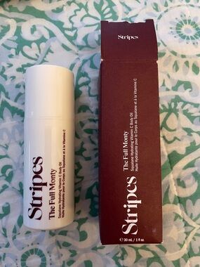 Stripes The Full Monty Body Oil: Squalane Hydrating Vitamin C Body Oil